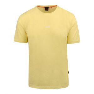 BOSS T-Shirt Mens Light/Pastel Yellow TChup S/s