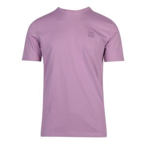 BOSS T Shirt Light/Pastel Purple Tales Relaxed Fit S/s