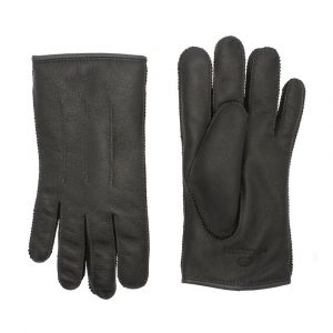 Boys Grey Shearling Gloves