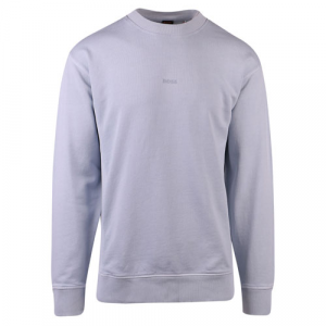 BOSS Sweatshirt Mens Open Grey Wefade