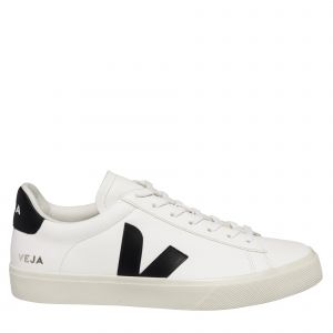 Womens	Extra White/Black Campo Trainers