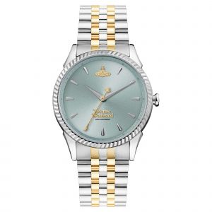 Womens	Silver/Blue Sunray Seymour Bracelet Watch