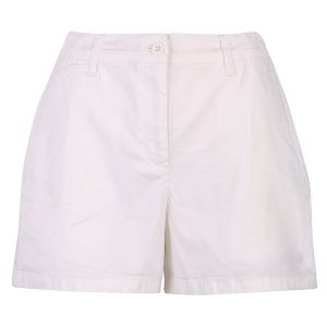 Womens Summer White Vaughn Cotton City Shorts