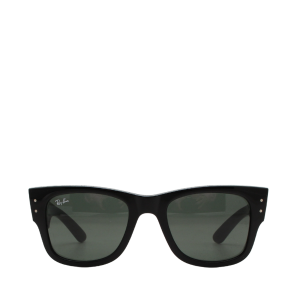 Ray Ban Sunglasses Womens Black 0RB0840S Mega Wayfarer | Hurleys