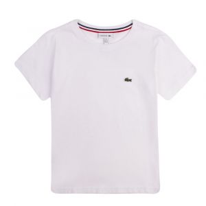Boys White Classic S/s T Shirt