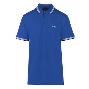 Athleisure Mens Medium Blue Paddy Regular Fit S/s Polo Shirt