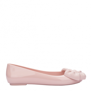 Womens Blush Sweet Love Soft Bow Shoes