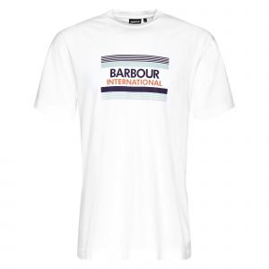 Barbour International T Shirt Mens White Radley S/s T Shirt 