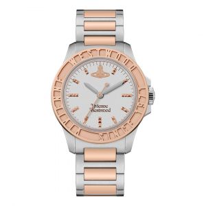 Womens Silver/Rose Gold Sunbury Watch