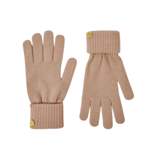 Katie Loxton Gloves Womens Soft Tan Knitted Gloves