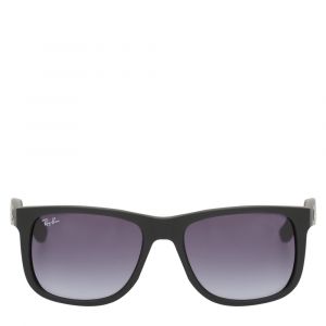 Black RB4165 Justin Rubber Sunglasses