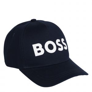 BOSS Cap Boys Navy Logo Cap