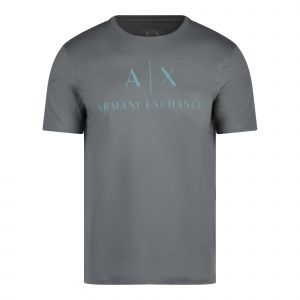 Armani Exchange T Shirt Mens Balsam Green Core Logo S/s T Shirt 