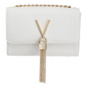 Valentino Crossbody Bag Womens White Davina SA Tassel Crossbody Bag
