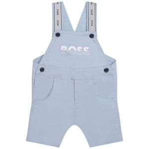 Baby Pale Blue Branded Dungarees