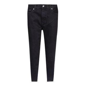 Womens Black Mom Fit Jeans