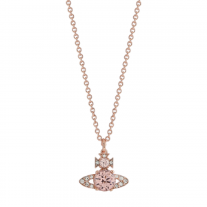 Womens Pink Gold/Pink Ismene Pendant Necklace