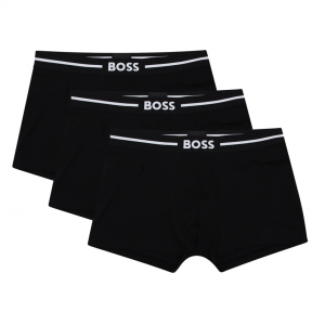 BOSS Mens Boxers Black 3 Pack Bold 