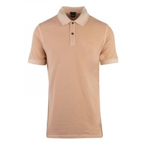 Mens Light/Pastel Orange Prime S/s Polo Shirt