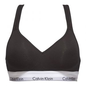 Calvin Klein Bralette Womens Black Modern Cotton Lift