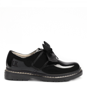Girls Black Patent Irene Shoes (26-38)