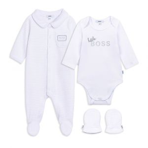 Baby White First Outfit Set