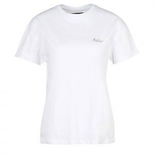Barbour International T Shirt Womens White Alonso S/s T Shirt 