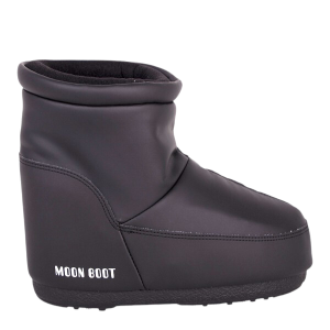 Moon Boot Boot Womens Black Icon Low Nolace Rubber