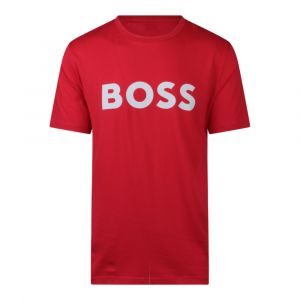 Mens Bright Red Thinking 1 S/s T Shirt