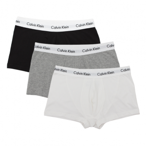 Calvin Klein Trunks Mens Assorted 3 Pack Low Rise | Hurleys