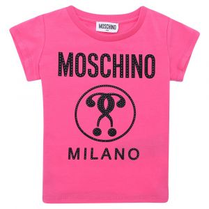 Girls Flambe Pink Diamond Couture S/s T Shirt
