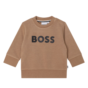 BOSS Boys Stone Logo Sweatshirt