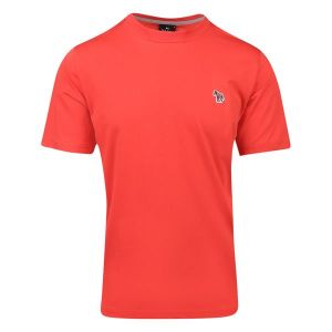 Mens Orange Classic Zebra Reg Fit S/s T Shirt