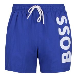 BOSS Swim Shorts Mens Bright Blue Octopus | Hurleys