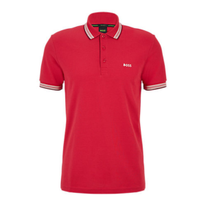BOSS Polo Shirt Mens Medium Red Paddy S/s | Hurleys