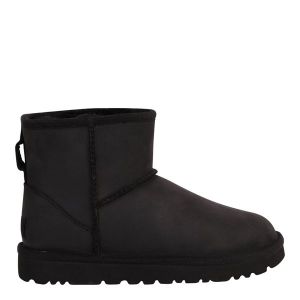 UGG® Boots Womens Black Classic Mini Leather Boots