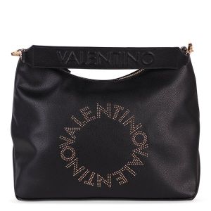 Valentino Bag Womens Black Pie Recycled Hobo Bag