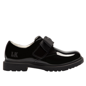 Lelli Kelly School Shoes Girls Black Patent Faye