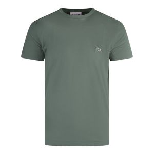 Lacoste T Shirt Mens Sequoia Basic Regular Fit S/s T Shirt 