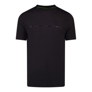 BOSS T Shirt Mens Black Tee Active S/s | Hurleys
