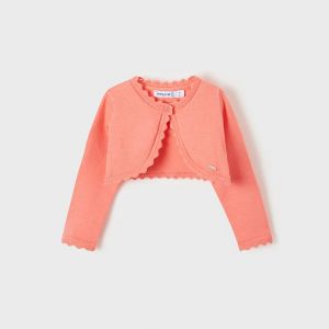 Infant Coral Short Knitted Cardigan