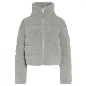 Barbour International Jacket Womens Urban Grey Maguire Teddy Quilt Jacket