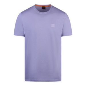 BOSS T Shirt Mens Pastel Purple Tales S/s