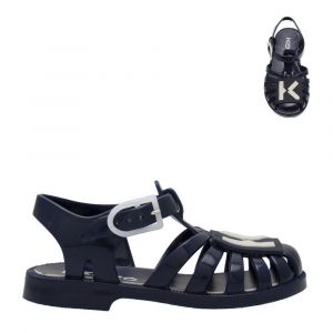 Boys Navy Ludwig Jelly Sandals (25-35 EUR)