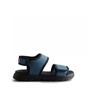 Junior Blue/Navy Mesh Outdoor Sandals (12-1)