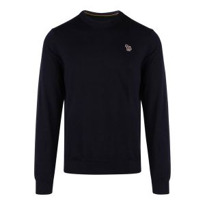 PS Paul Smith Sweatshirt Mens Very Dark Navy Zebra Badge | Hurleys