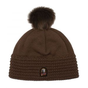 Girls Brown Ivy Knitted Beanie