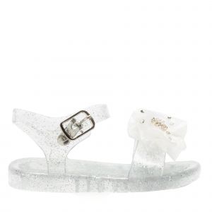 Lelli Kelly Jelly Sandals Girls White Jenny Bow Jelly Sandals