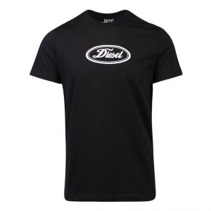 Mens Black T-Diegor-C14 S/s T Shirt