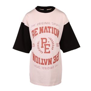 P.E Nation T Shirt Womens Pearled Ivory Sideout S/s | Hurleys